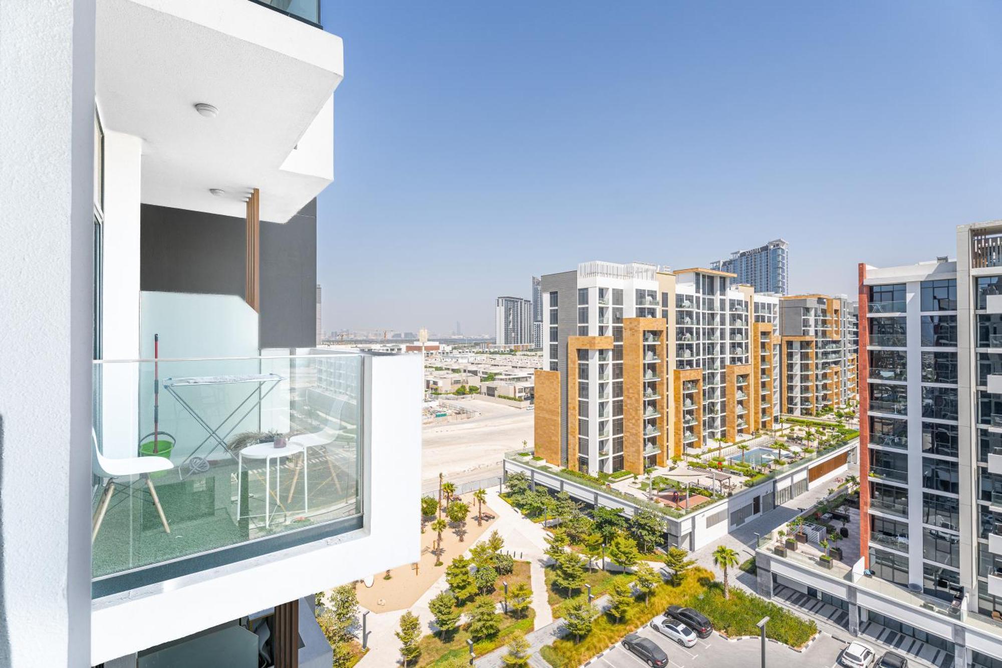 Escape24 Stylish Studio Azizi Riviera 8 Meydan One ดูไบ ภายนอก รูปภาพ