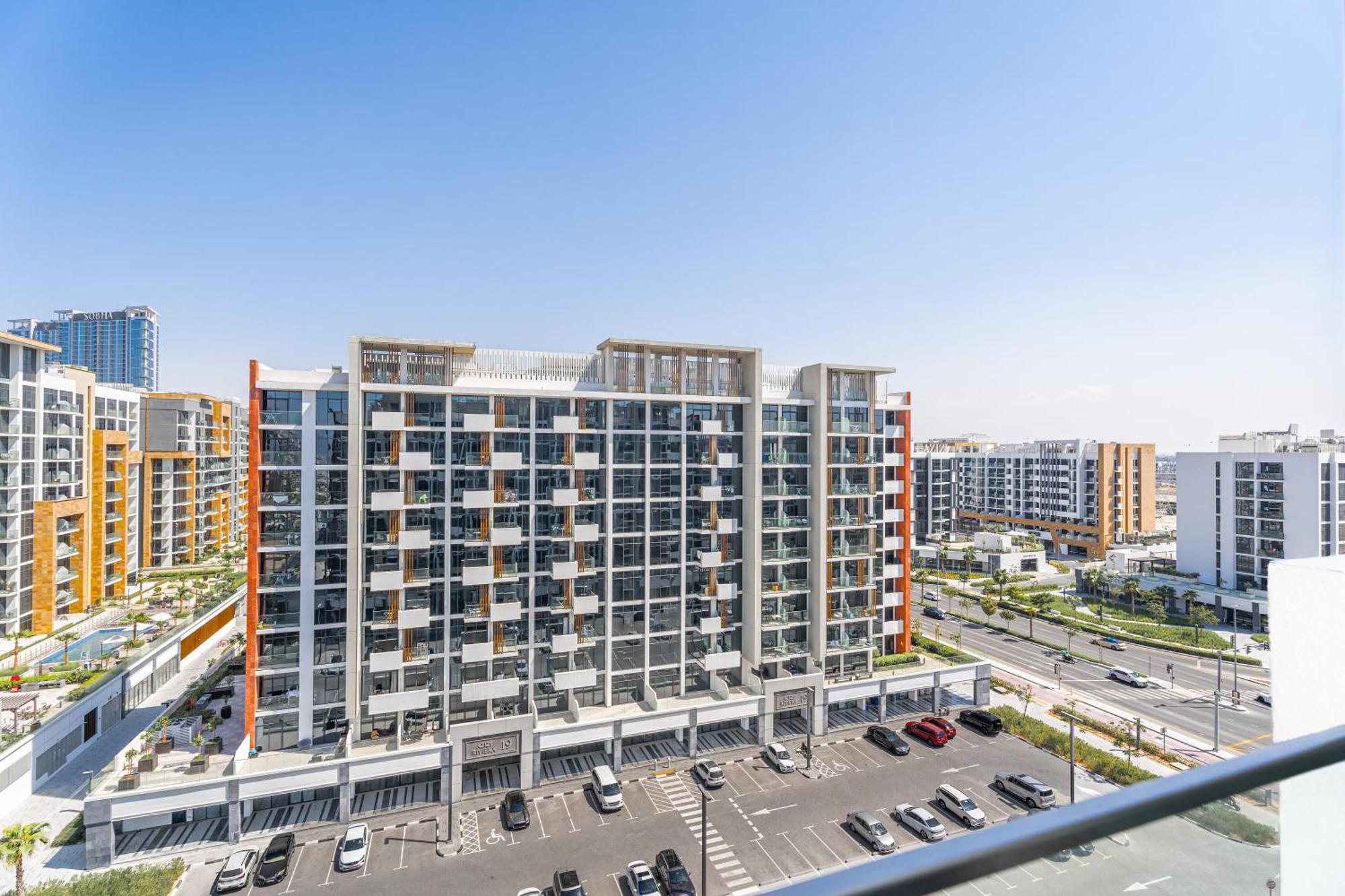 Escape24 Stylish Studio Azizi Riviera 8 Meydan One ดูไบ ภายนอก รูปภาพ